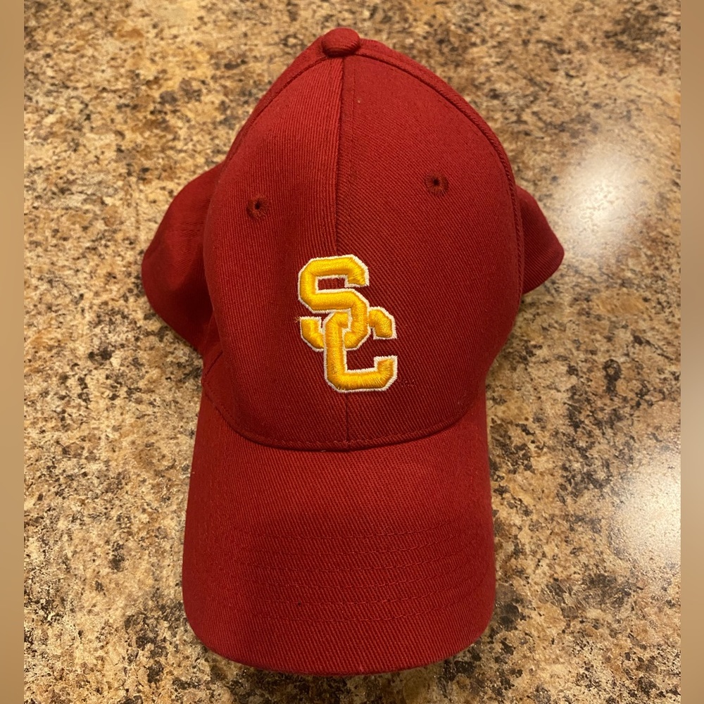 Red Trojan SC baseball cap
